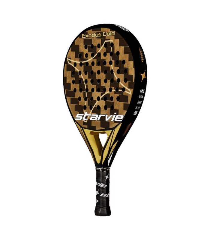 Raquete de padel StarVie Exodus Gold Black 2025 | IPONTENNIS
