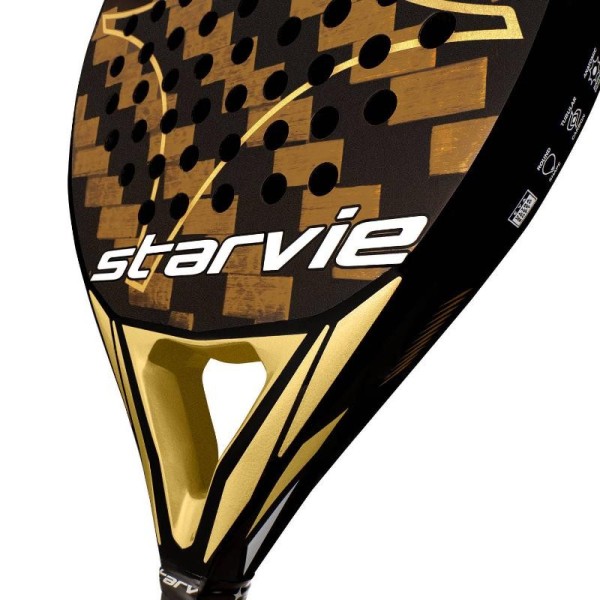 Padel racket StarVie Exodus Gold Black 2025 | IPONTENNIS