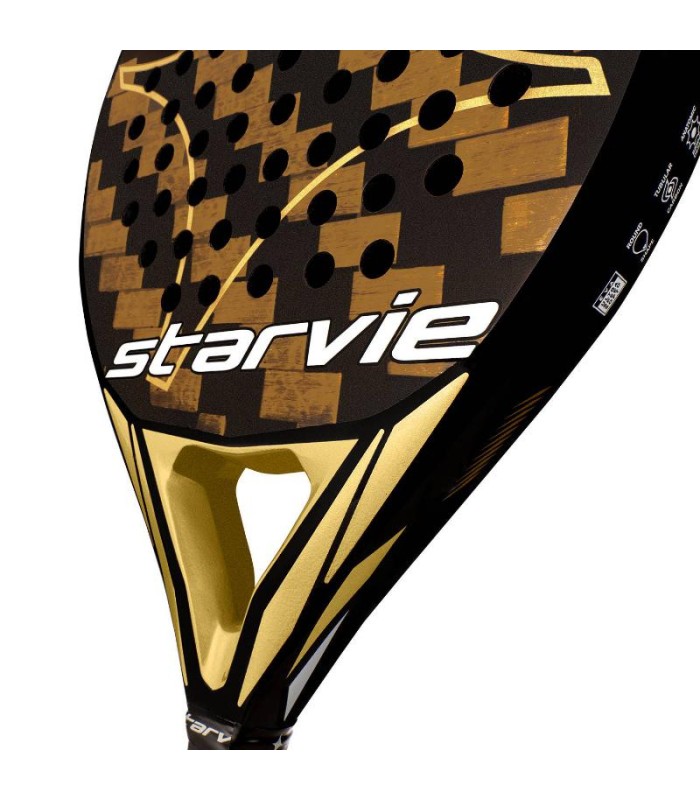 Raquete de padel StarVie Exodus Gold Black 2025 | IPONTENNIS