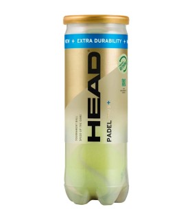 Bote de 3 pelotas Head Padel Pro S+ 1