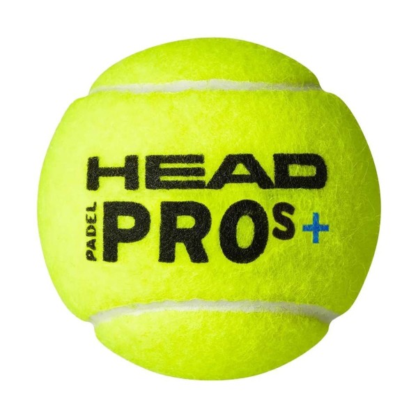 Bote de 3 pelotas Head Padel Pro S+ 2