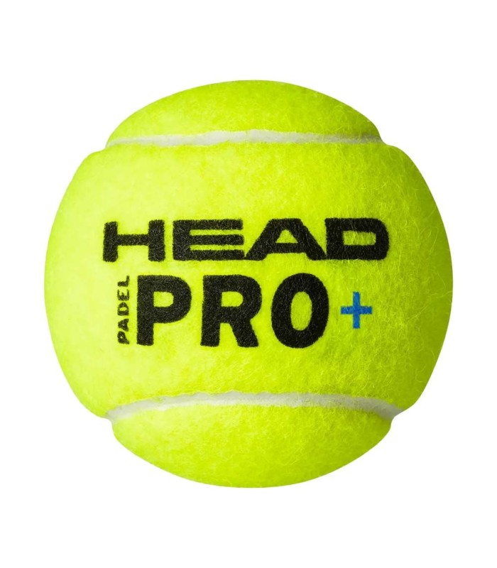 Bote de 3 pelotas Head Padel Pro+ 2