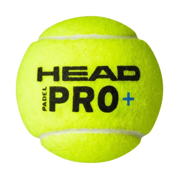 Caja de 24 botes de 3 pelotas Head Padel Pro+ 3