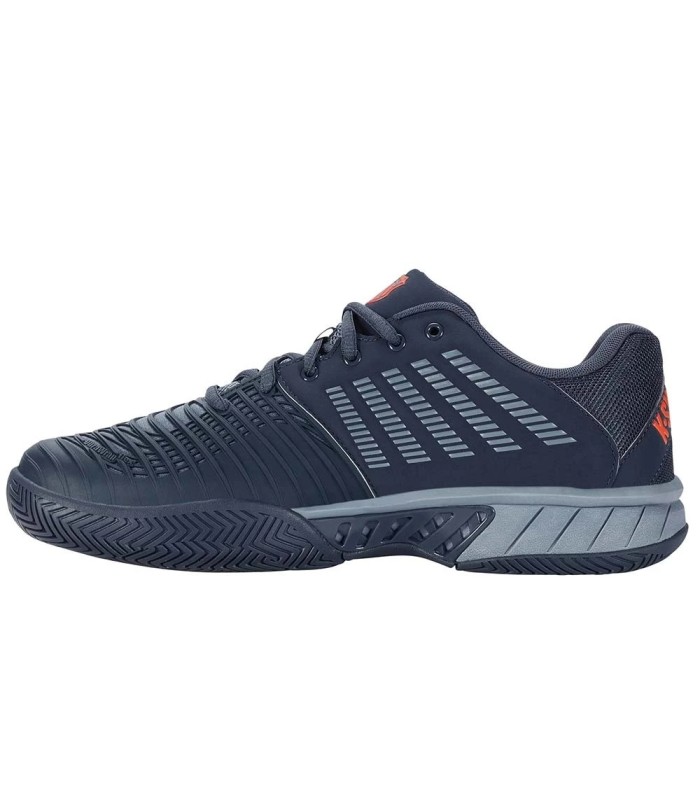 K-Swiss Express Light 3 Gray Blue Shoes | IPONTENNIS