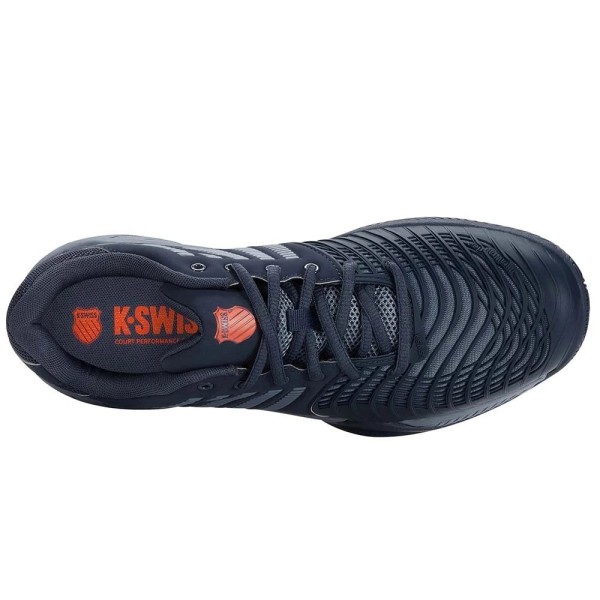 K-Swiss Express Light 3 Gray Blue Shoes | IPONTENNIS