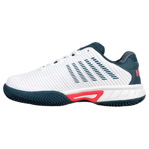Scarpe K-Swiss Hypercourt Express 2 Junior Bianche Blu Marino | IPONTENNIS