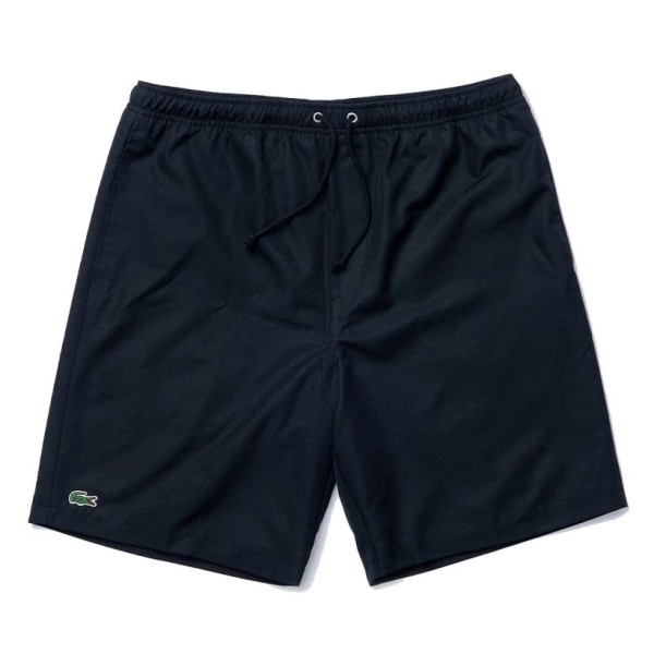 Pantalones cortos negros Lacoste Sport 1