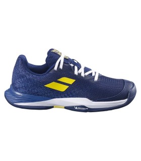 Chaussures Babolat Jet Mach 3 Junior bleu marine | IPONTENNIS