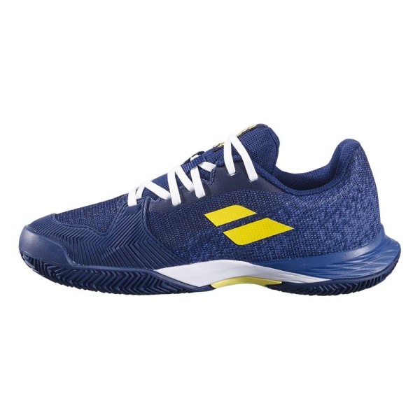 Chaussures Babolat Jet Mach 3 Junior bleu marine | IPONTENNIS