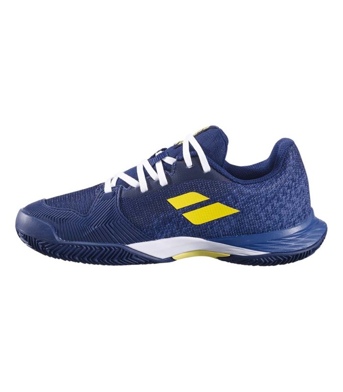 Babolat Jet Mach 3 Junior navy blue shoes | IPONTENNIS