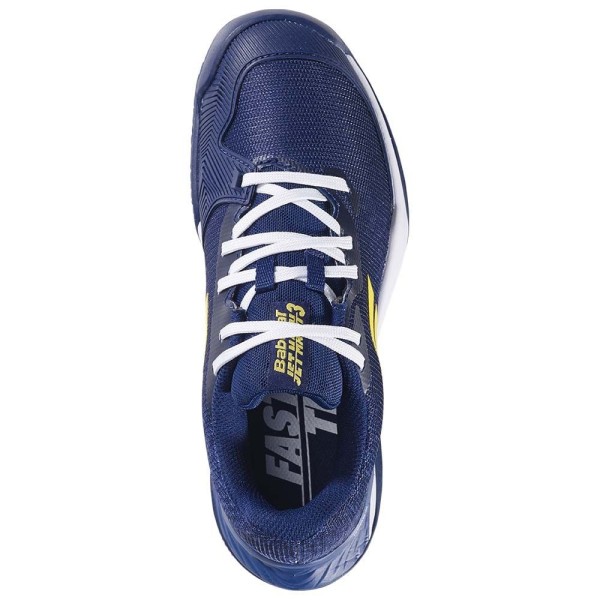 Babolat Jet Mach 3 Junior navy blue shoes | IPONTENNIS