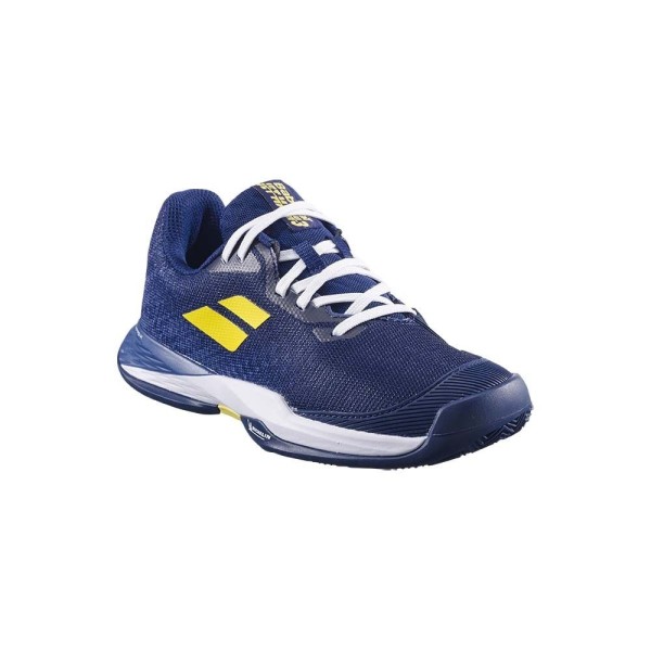 Babolat Jet Mach 3 Junior navy blue shoes | IPONTENNIS