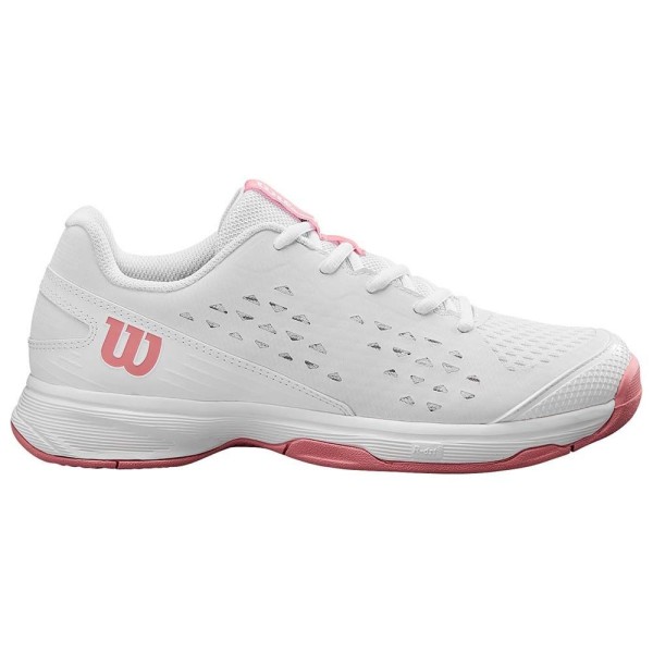 Wilson Rush Pro L Junior Weiß Rosa Tennisschuhe | IPONTENNIS