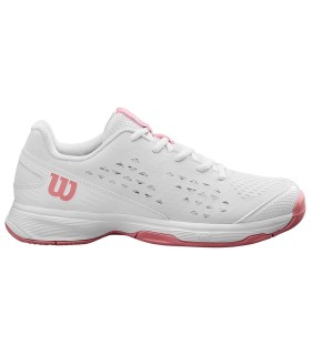 Wilson Rush Pro L Junior White Pink Shoes | IPONTENNIS