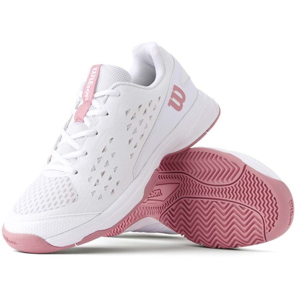 Chaussures Wilson Rush Pro L Junior Blanc Rose | IPONTENNIS