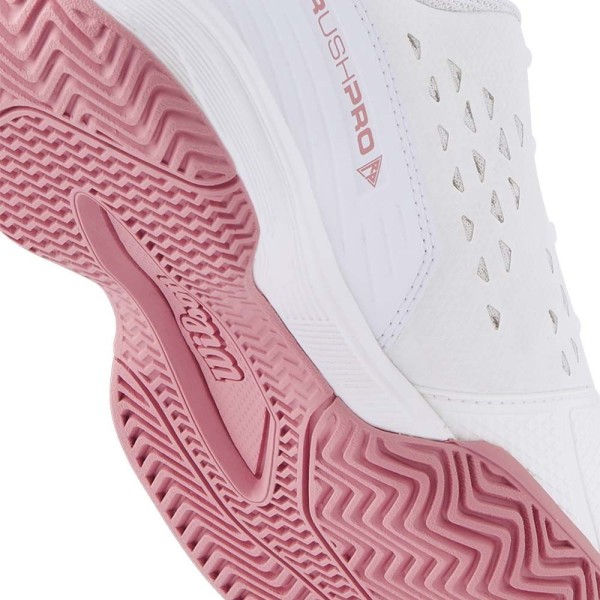 Scarpe Wilson Rush Pro L Junior Bianco Rosa | IPONTENNIS