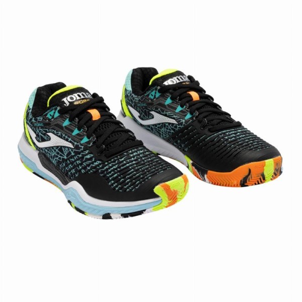 Chaussures Joma Point 2201 Noir Vert Offre + Pas Cher 4