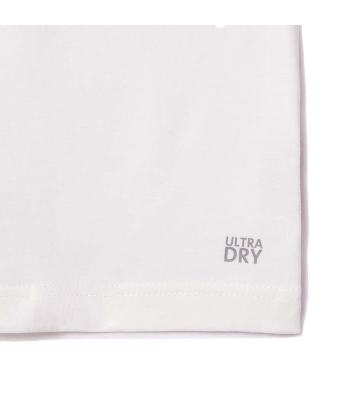 Camiseta Blanca Lacoste Roland Garros de Tenis 3