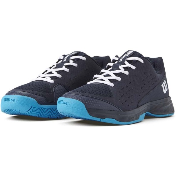 Zapatillas Wilson Rush Pro L Junior azul marino 4