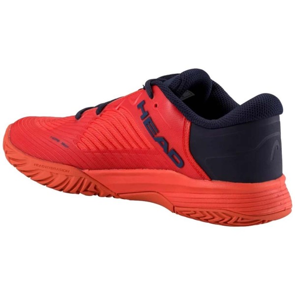 Zapatillas Head Revolt Pro 4.5 Junior Rojo/Azul Oscuro 3