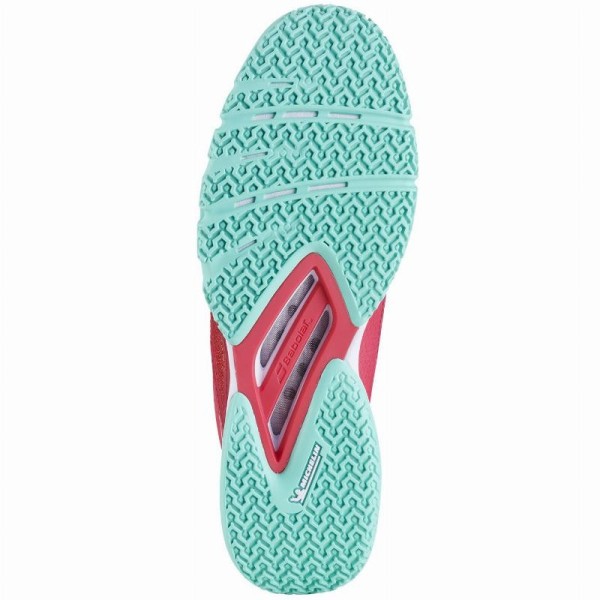 Babolat Juan Lebron Jet Premura 2 Red Green Shoes  | Ipontennis