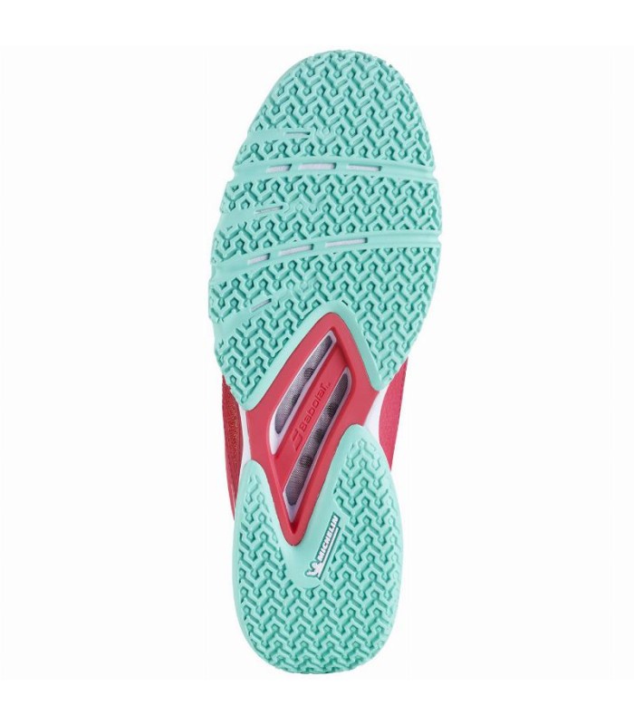 Sapatilhas Babolat Juan Lebron Jet Premura 2 Vermelho Verde  | Ipontennis