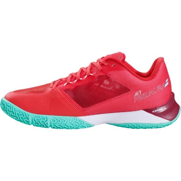 Sapatilhas Babolat Juan Lebron Jet Premura 2 Vermelho Verde  | Ipontennis