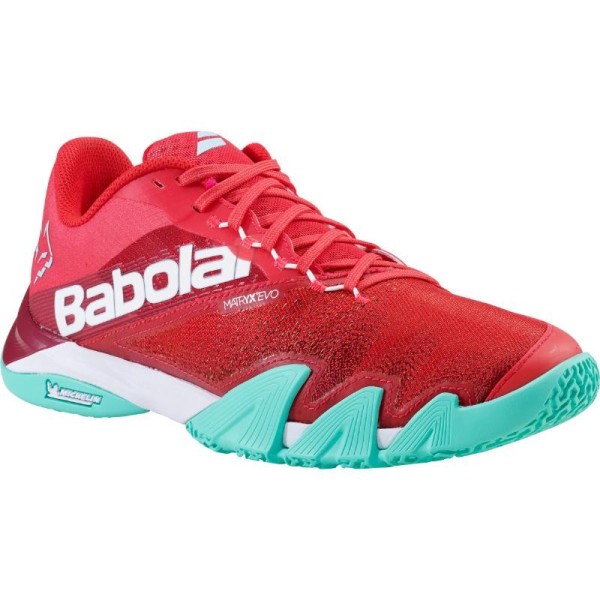 Sapatilhas Babolat Juan Lebron Jet Premura 2 Vermelho Verde  | Ipontennis