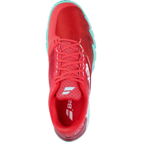 Sapatilhas Babolat Juan Lebron Jet Premura 2 Vermelho Verde  | Ipontennis