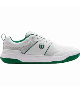 Wilson Pickleball Pro White Green Shoes  | Ipontennis
