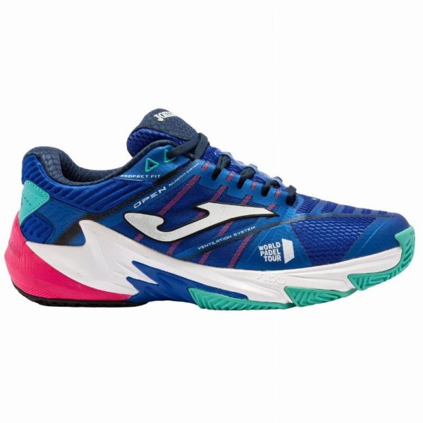 Joma WPT Open 2204 Turquoise Blue Shoes  | Ipontennis