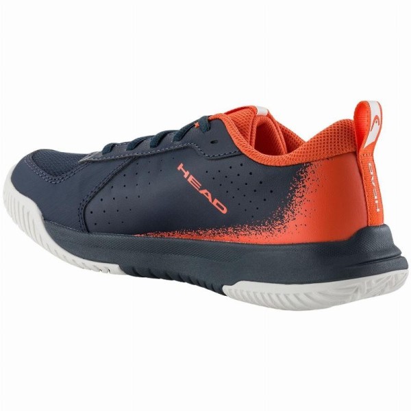 Chaussures Head Sprint Court 4.0 Bleu Foncé Rouge Junior | Ipontennis