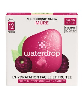Wassertropfen-Schneebrombeere-Mikrodrink x12