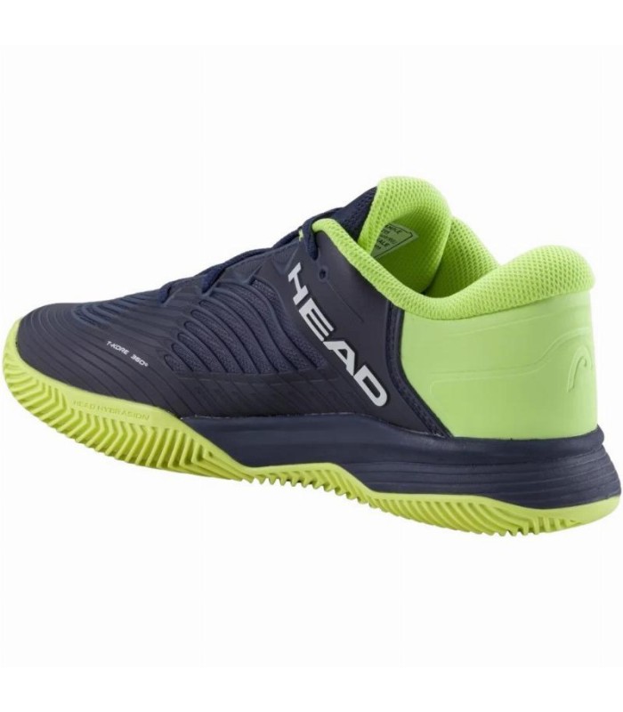Head Revolt Pro 4.5 Clay Navy Lime Junior SHOES | Ipontennis