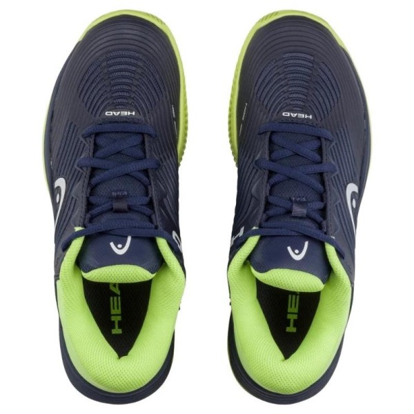 Head Revolt Pro 4.5 Clay Tennisschuhe Dunkelblau Limette Junior | Ipontennis
