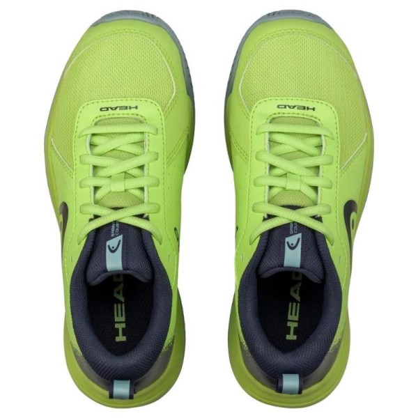 Head Sprint Court 4.0 Dark Blue Lime Junior SHOES | Ipontennis