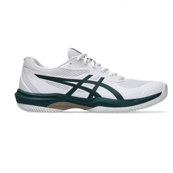 Tenis Asics Game FF Clay Branco Verde Saxon | IPONTENNIS