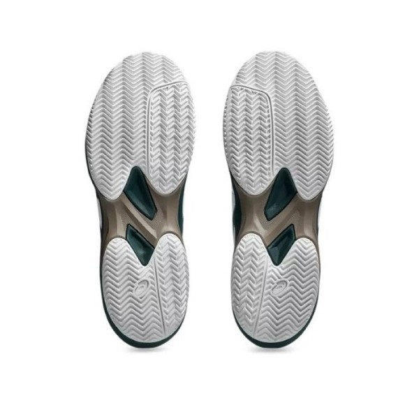 Tenis Asics Game FF Clay Branco Verde Saxon | IPONTENNIS