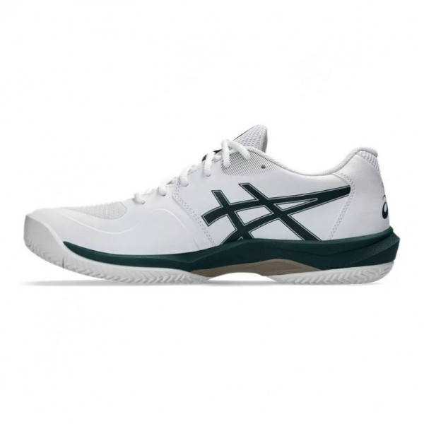 Tenis Asics Game FF Clay Branco Verde Saxon | IPONTENNIS