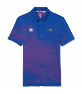 Lacoste Polo Sport Roland Garros Blue Pink