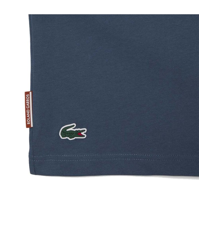 Camiseta Unisex Azul Marino Lacoste Roland Garros 3