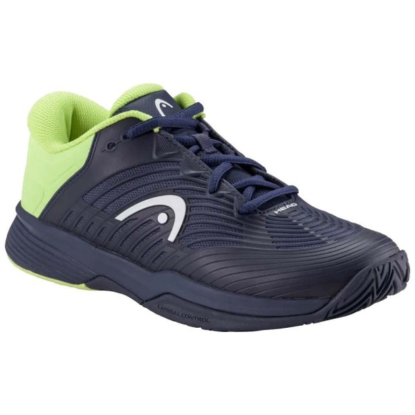 Chaussures Head Revolt Pro 4.5 Junior Bleu Marine/Citron Vert | Ipontennis