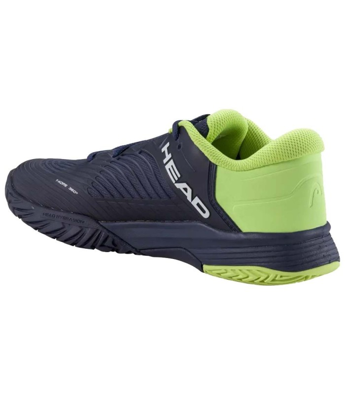 Chaussures Head Revolt Pro 4.5 Junior Bleu Marine/Citron Vert | Ipontennis