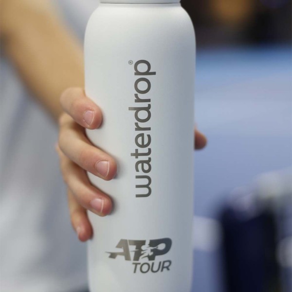 Garrafa Térmica Waterdrop ATP Tour Branca | Ipontennis
