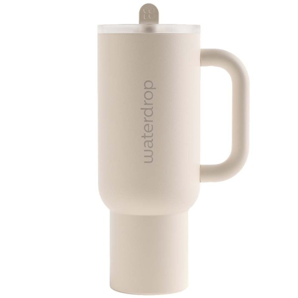 Thermosflasche Waterdrop Explorer Gebrochenes Weiß