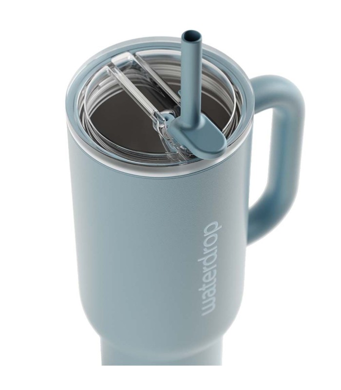 Thermosflasche Waterdrop Explorer Blau