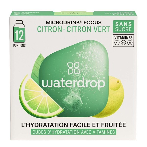 Boisson au Citron Lima Waterdrop x12
