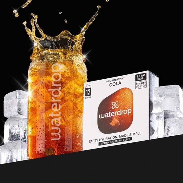 Wassertropfen-Cola-Mikrodrink x12