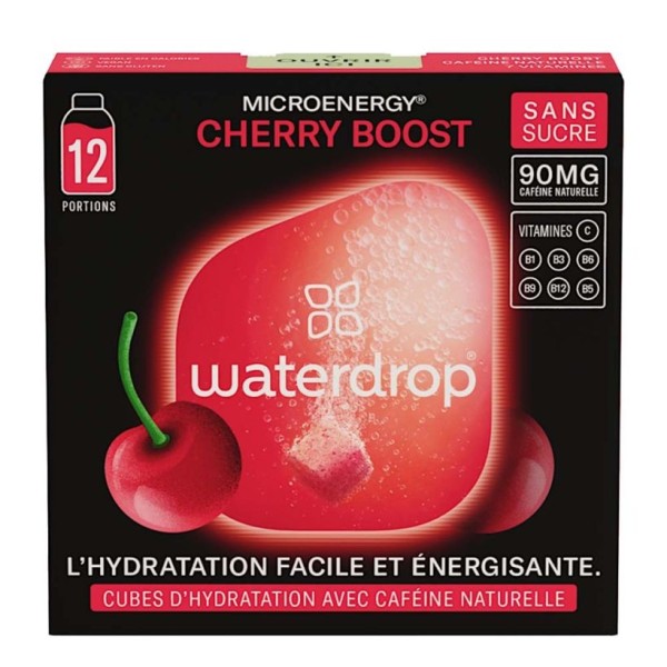 Raquete Waterdrop Cherry Boost Microenergy x12