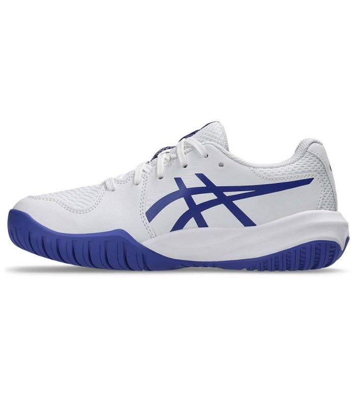 Scarpe Asics Gel Resolution X GS Junior Bianche Blu